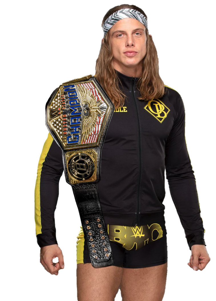 Matt Riddle Us Champion V2 *Custom* by BrahSilva20 on DeviantArt