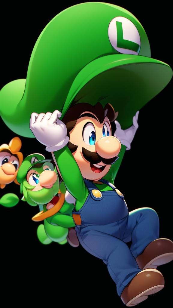 Luigi But It's an Anime - Super Mario Bros Wonder by MarioPark1999 on ...