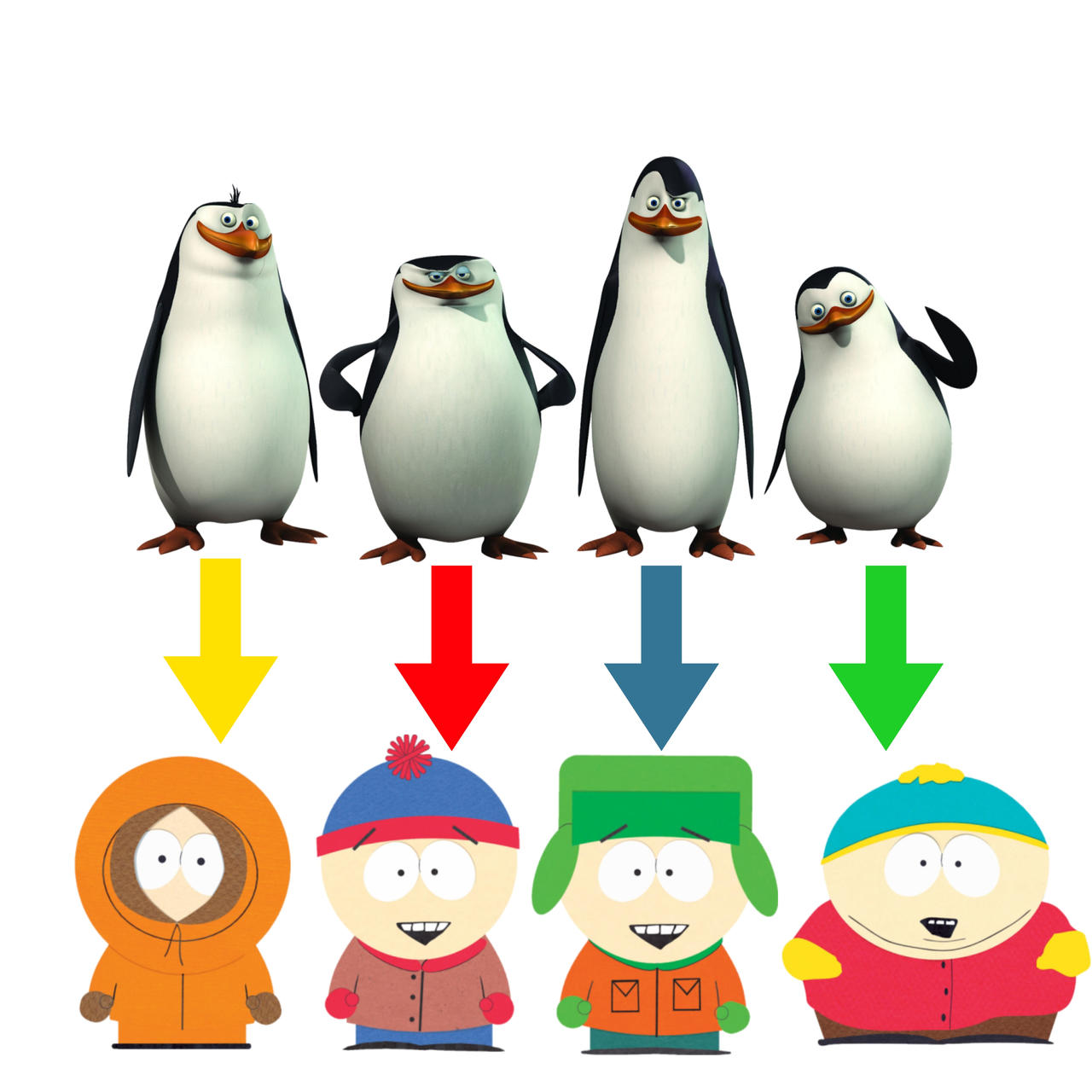 Penguins Of Madagascar As South Park Characters By MarioPark1999 On penguins-of-madagascar-as-south-park-characters-by-mariopark1999-on