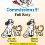Commissions!!! Again! For the hundredth time!