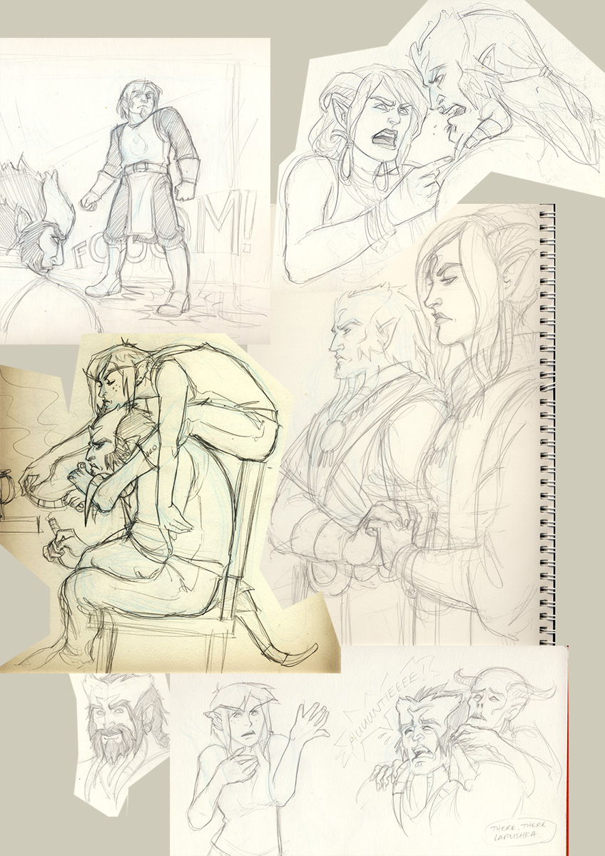 Draenei Sketch Dump 2