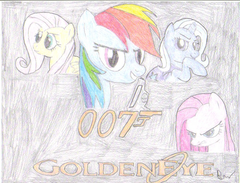 Rainbow is 007 In Goldeneye