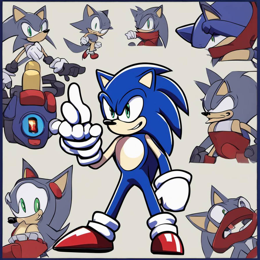 Sonic Deviantart Textures Sonic by dwsdaae on DeviantArt