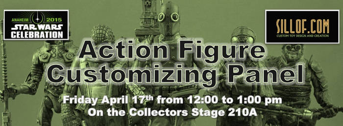 Star Wars Celebration -Custom Action Figure Panel