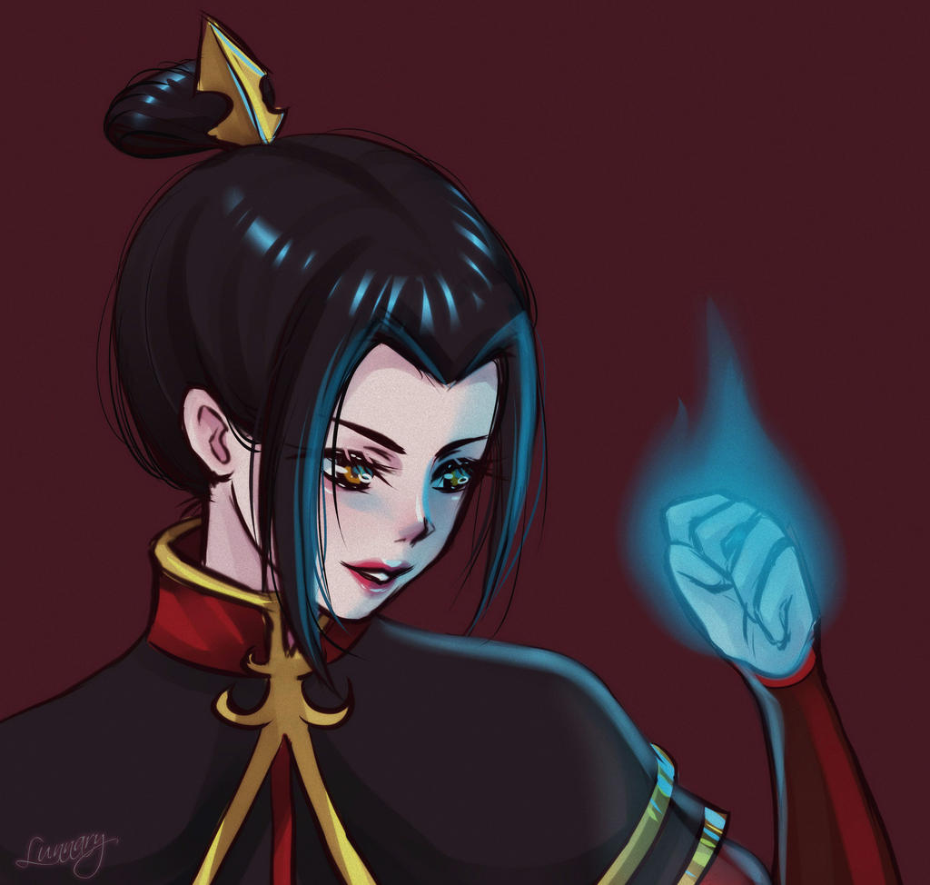 Princess's Azula Commission sketch Princess Azula by Lunnaryart on DeviantArt