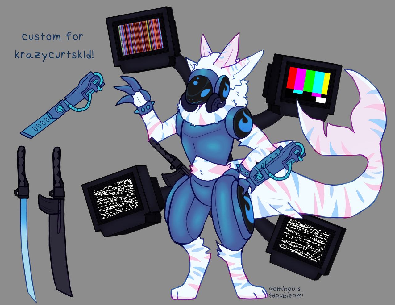 protogen custom by ominou-s on DeviantArt