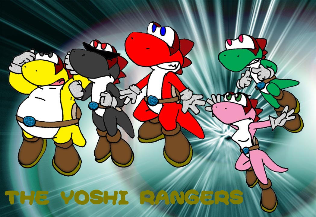 THE YOSHI RANGERS by FatYogi on DeviantArt