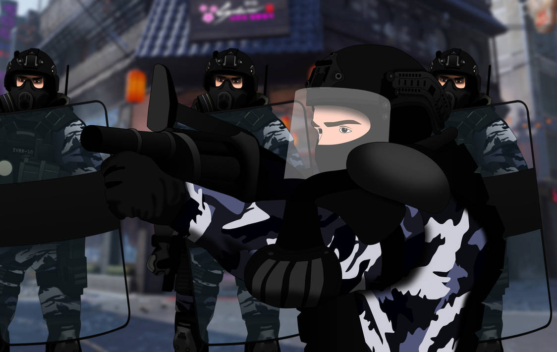 Riot Control by NatDim on DeviantArt