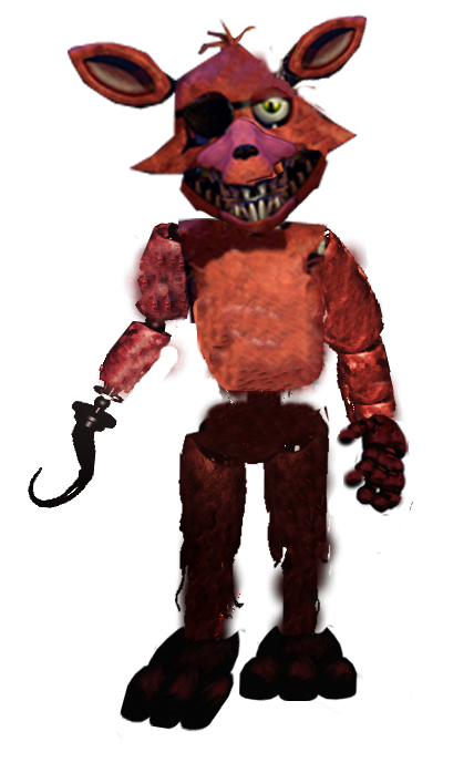 Withered Foxy FIXED by GoldenFox90 on DeviantArt