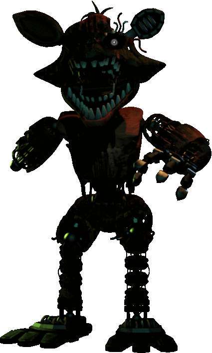 Withered Foxy by Fnaf3Dart on DeviantArt in 2023