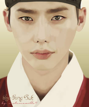 Lee Jong Suk digi-paint