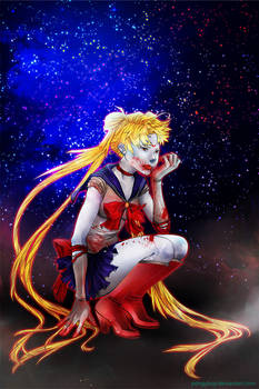 Commission: Vampire Sailor Moon