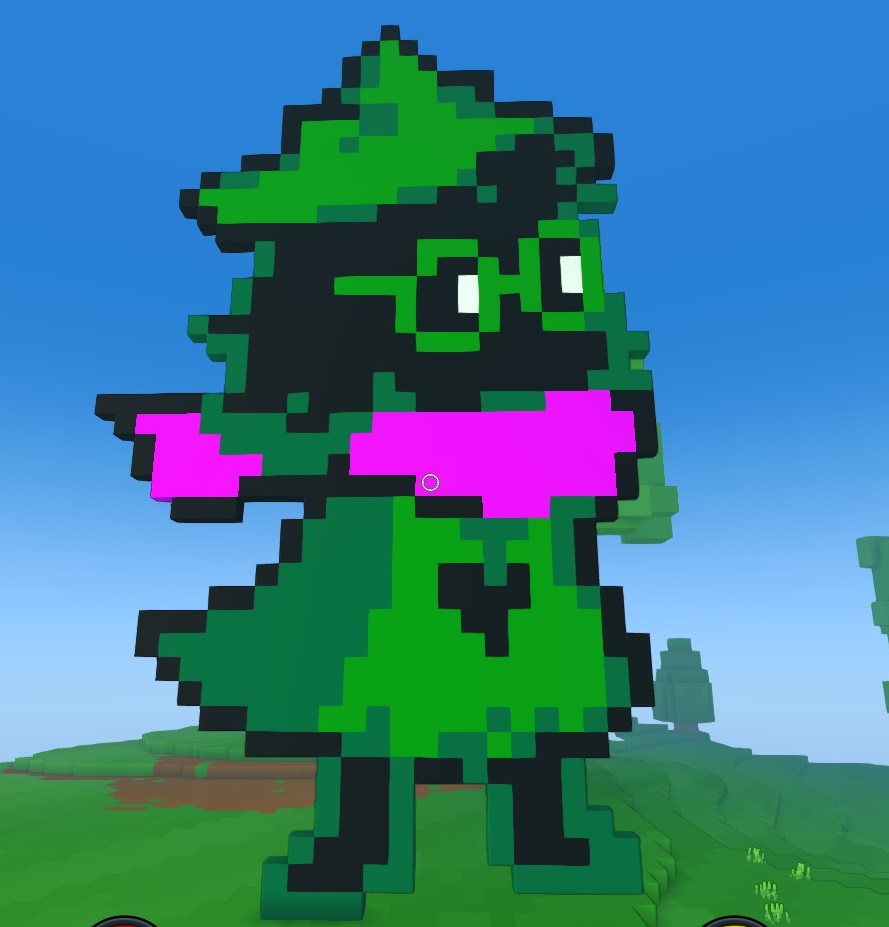 Ralsei Sprite in Trove by DragonMage156 on DeviantArt