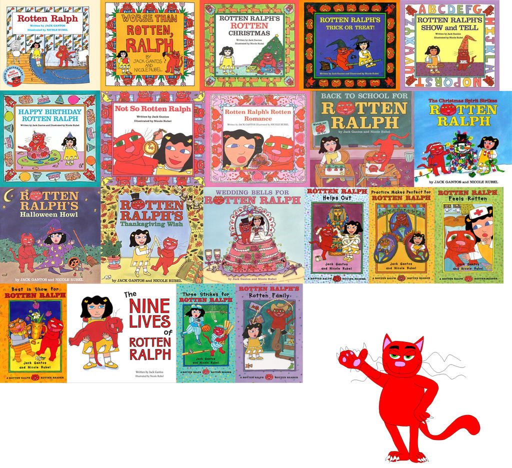 Rotten Ralph's Book Collection Series by ShaneALF1995 on DeviantArt