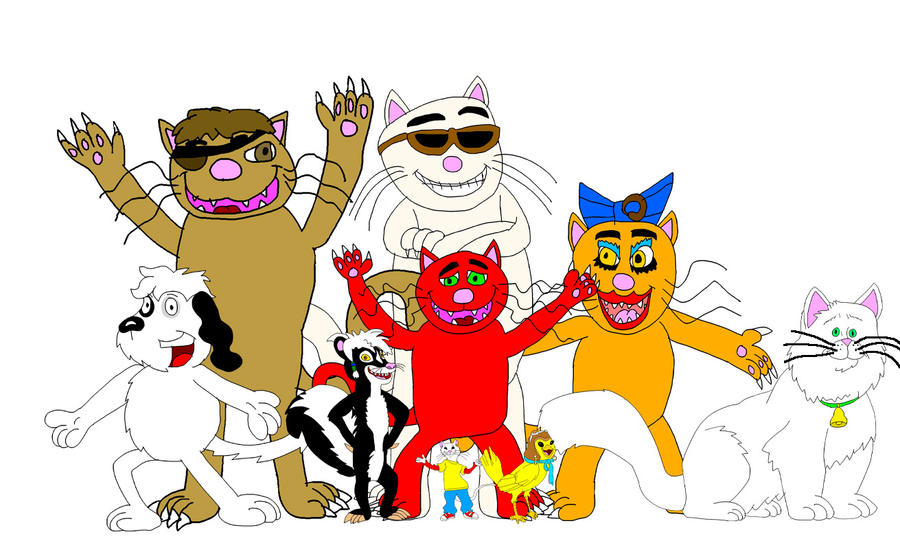 Rotten Ralph and Friends by ShaneALF1995 on DeviantArt