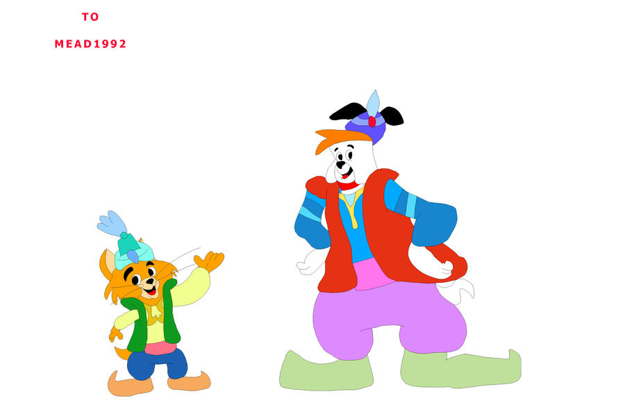 Arabian Ruff and Reddy by ShaneALF1995 on DeviantArt