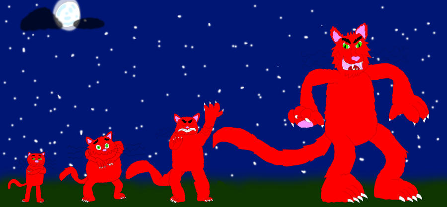 Rotten Ralph Transforms into the Were-Cat by ShaneALF1995 on DeviantArt