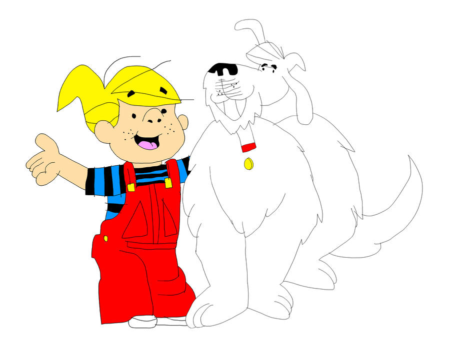 Dennis Ruff Back Rider Dennis the Menace and Ruff by ShaneALF1995 on DeviantArt