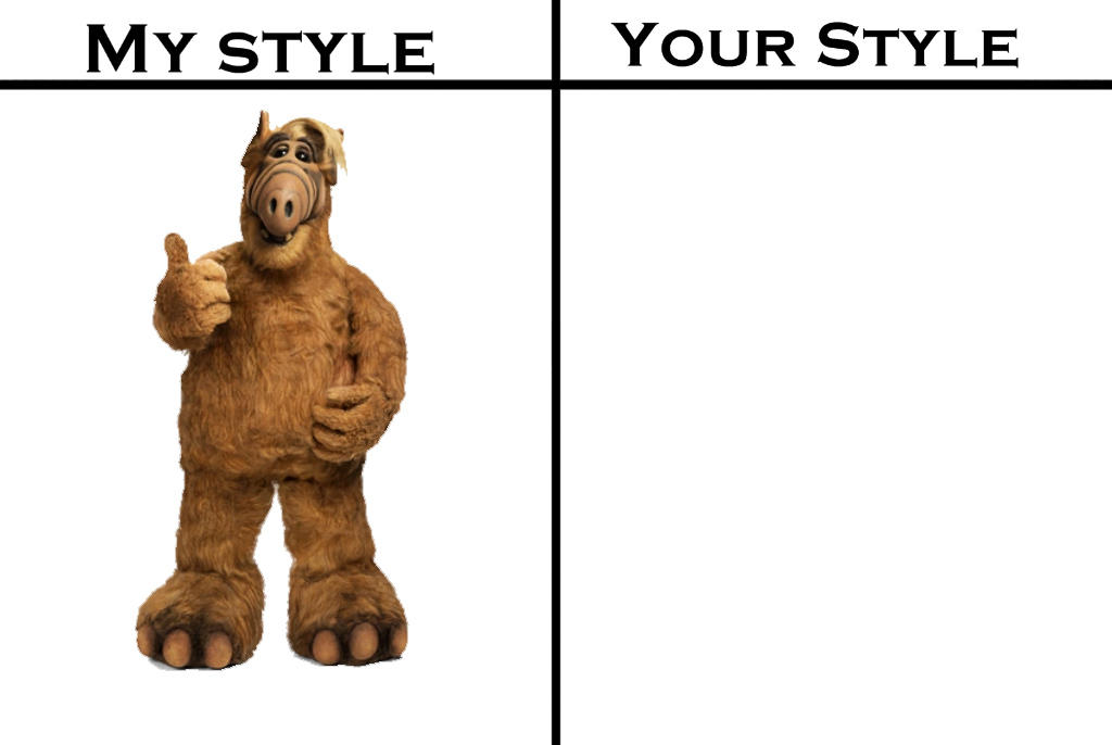 Alf Style Can you Draw ALF in your Style? by ShaneALF1995 on DeviantArt