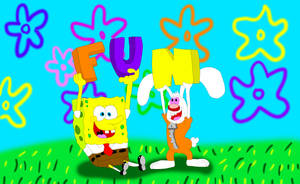 SpongeBob and Mr. Whiskers Having F.U.N.