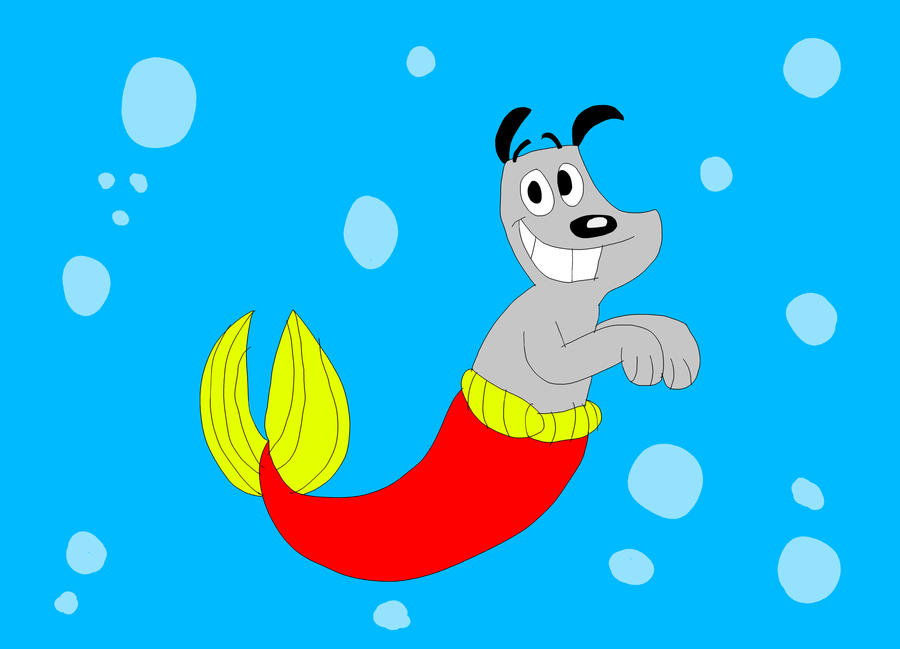 Poochini Vector Poochini as a Mer-Dog by ShaneALF1995 on DeviantArt