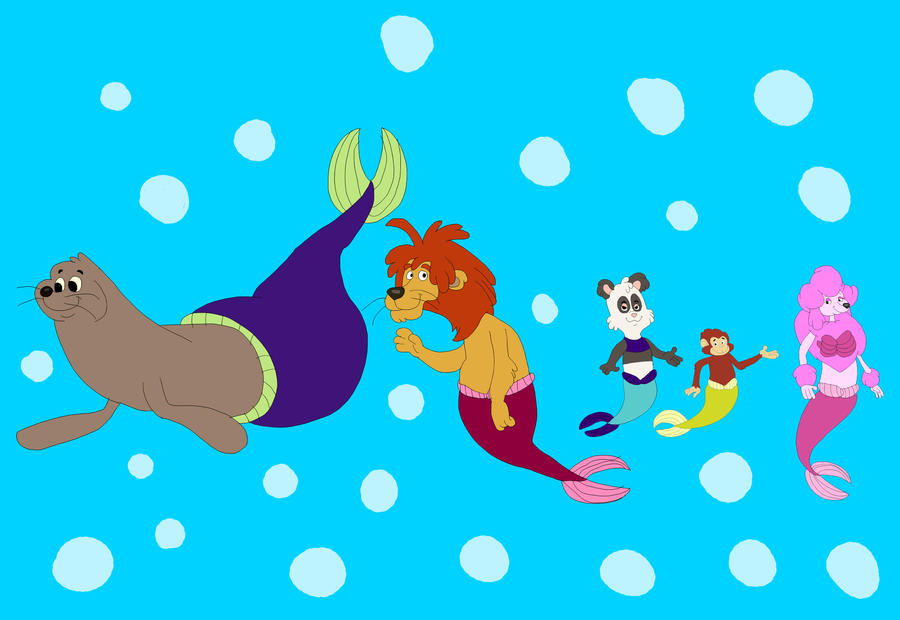 Circus Mer-animals by ShaneALF1995 on DeviantArt