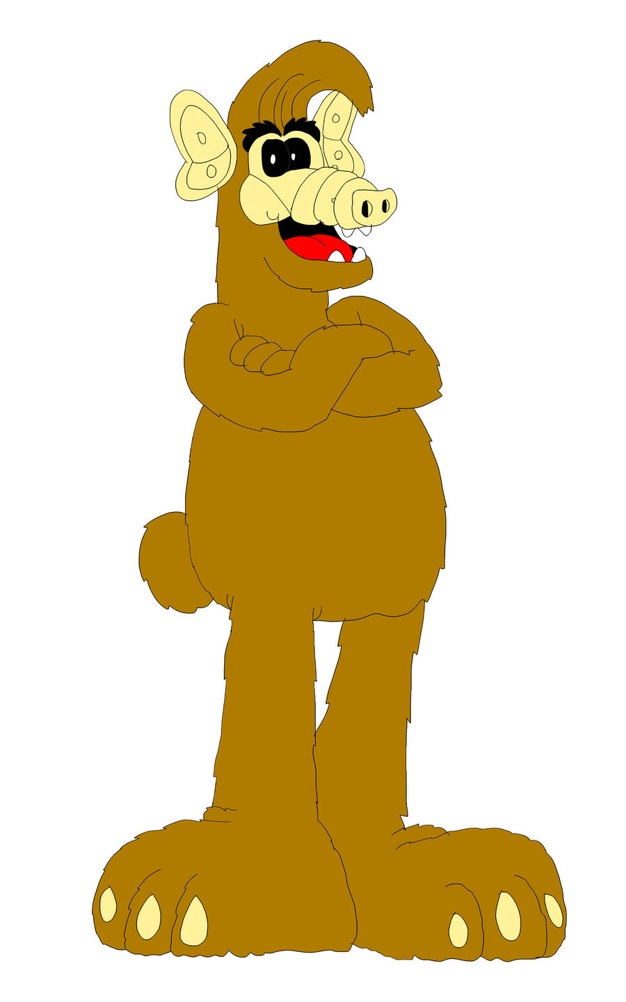 Alf Style ALF in Garfield-Style by ShaneALF1995 on DeviantArt