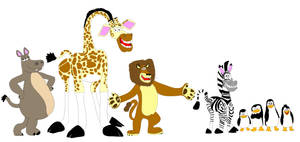 Madagascar in Aardman-Style