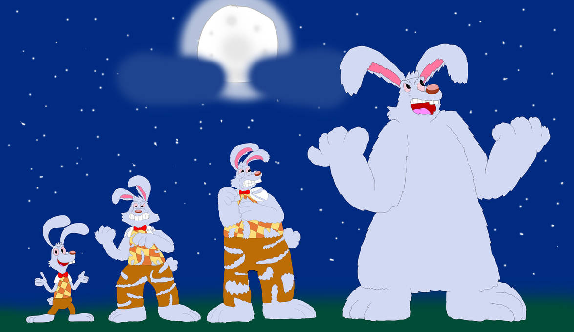 Mr. Frisky Transforms into the Were-Rabbit by ShaneALF1995 on DeviantArt