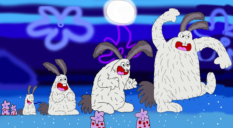 The Sea Bunny Turns into a Sea Were-Rabbit by ShaneALF1995 on DeviantArt