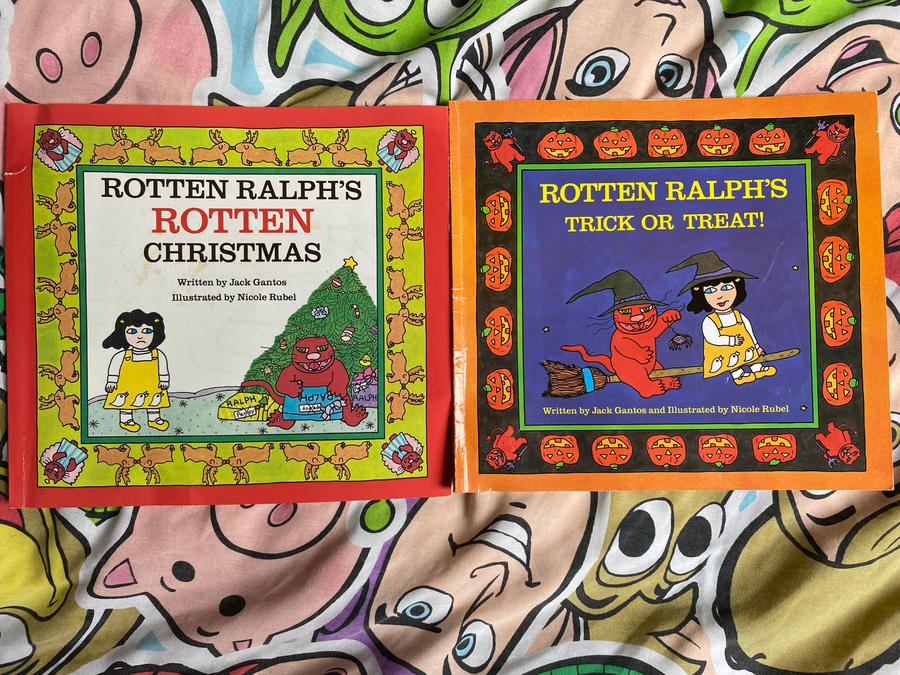 Rotten Ralph Holiday Books by ShaneALF1995 on DeviantArt