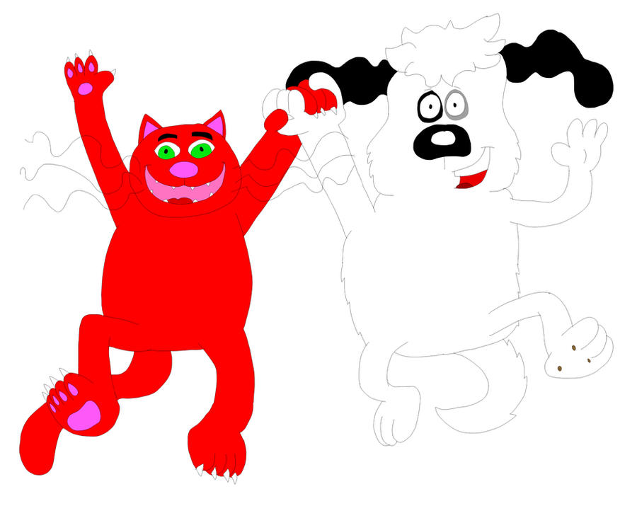 Rotten Ralph and Wilf the Witch's Dog 6 by ShaneALF1995 on DeviantArt