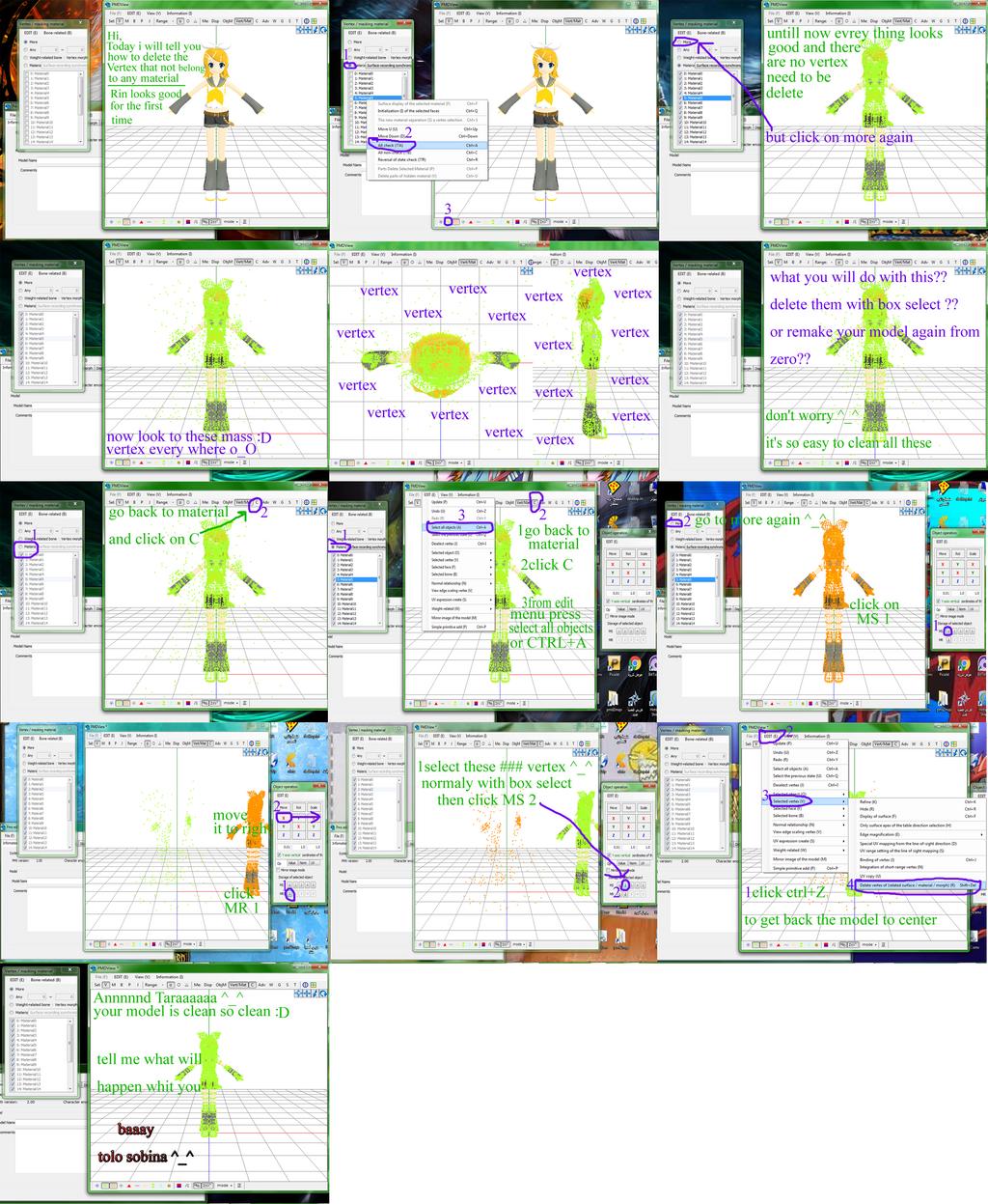 PMX Tutorial: Delete Floating Vertex by Jalmod on DeviantArt