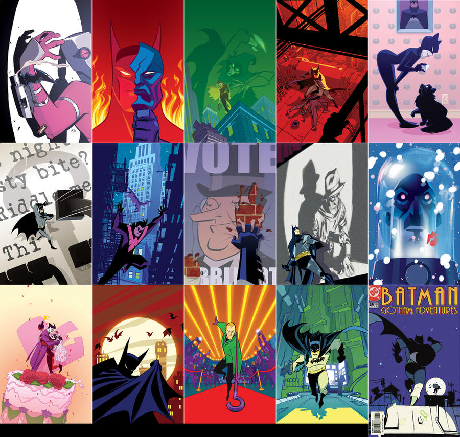 Batman Adventures Covers