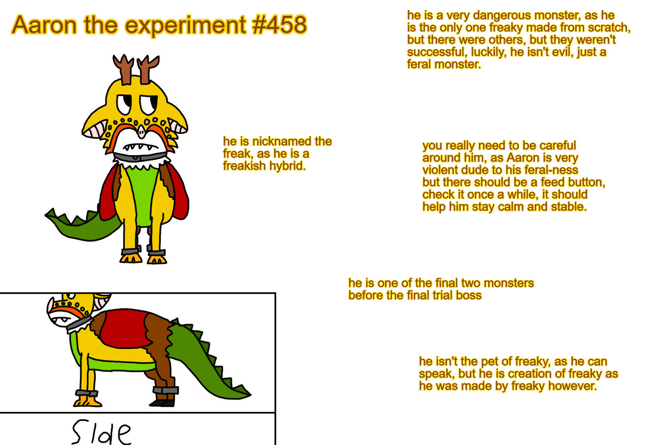 Experiment 458 Aaron the experiment #458 by Dkvid on DeviantArt