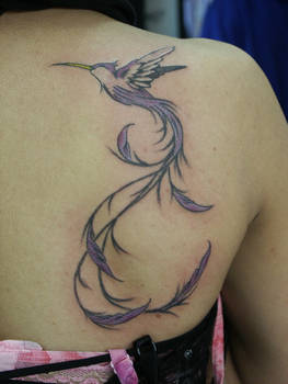 Tattoo Humming bird