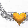 Heart fo gold tattoo