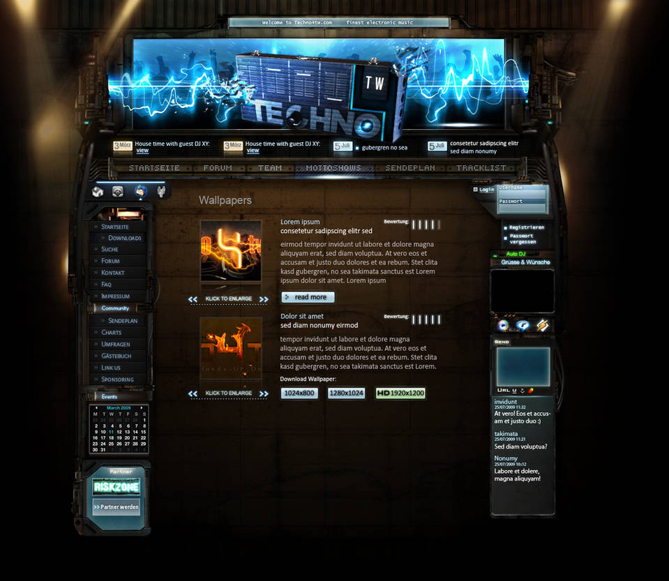 Webradio Template by xphan on DeviantArt Webradio Template by xphan on DeviantArt