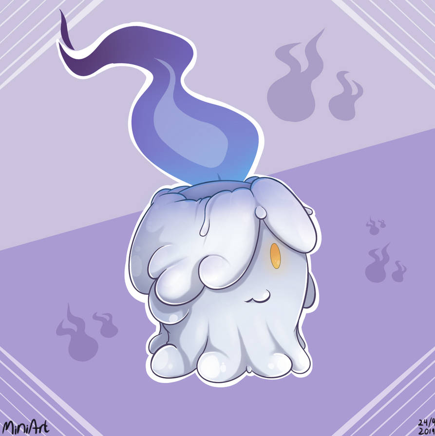 Pokemon: Litwick by MiniArts15 on DeviantArt