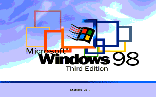 Windows 98 Third Edition Bootscreen by LucianoTheWindowsFan on DeviantArt
