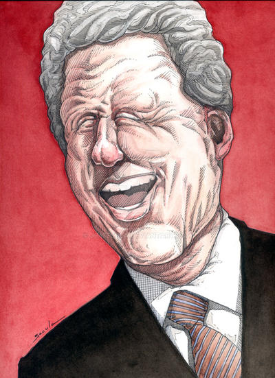 Bill Clinton Draw bill clinton by jimsecula on DeviantArt