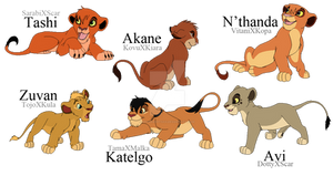 Lion King Cannon Adoptables