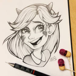 Star Butterfly - Sketch 