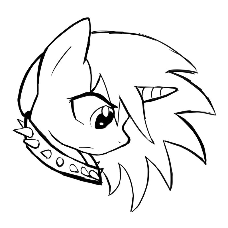 Vinyl is a very metal pony [WIP]