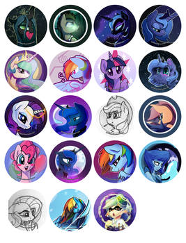 2015 Button Designs (So far)