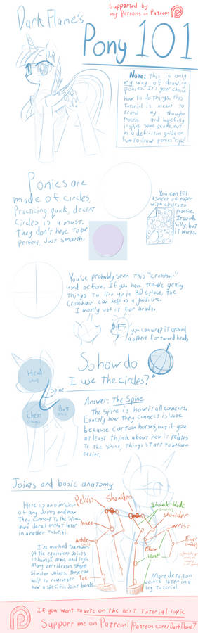 Tutorial: Pony 101 - September Patreon reward