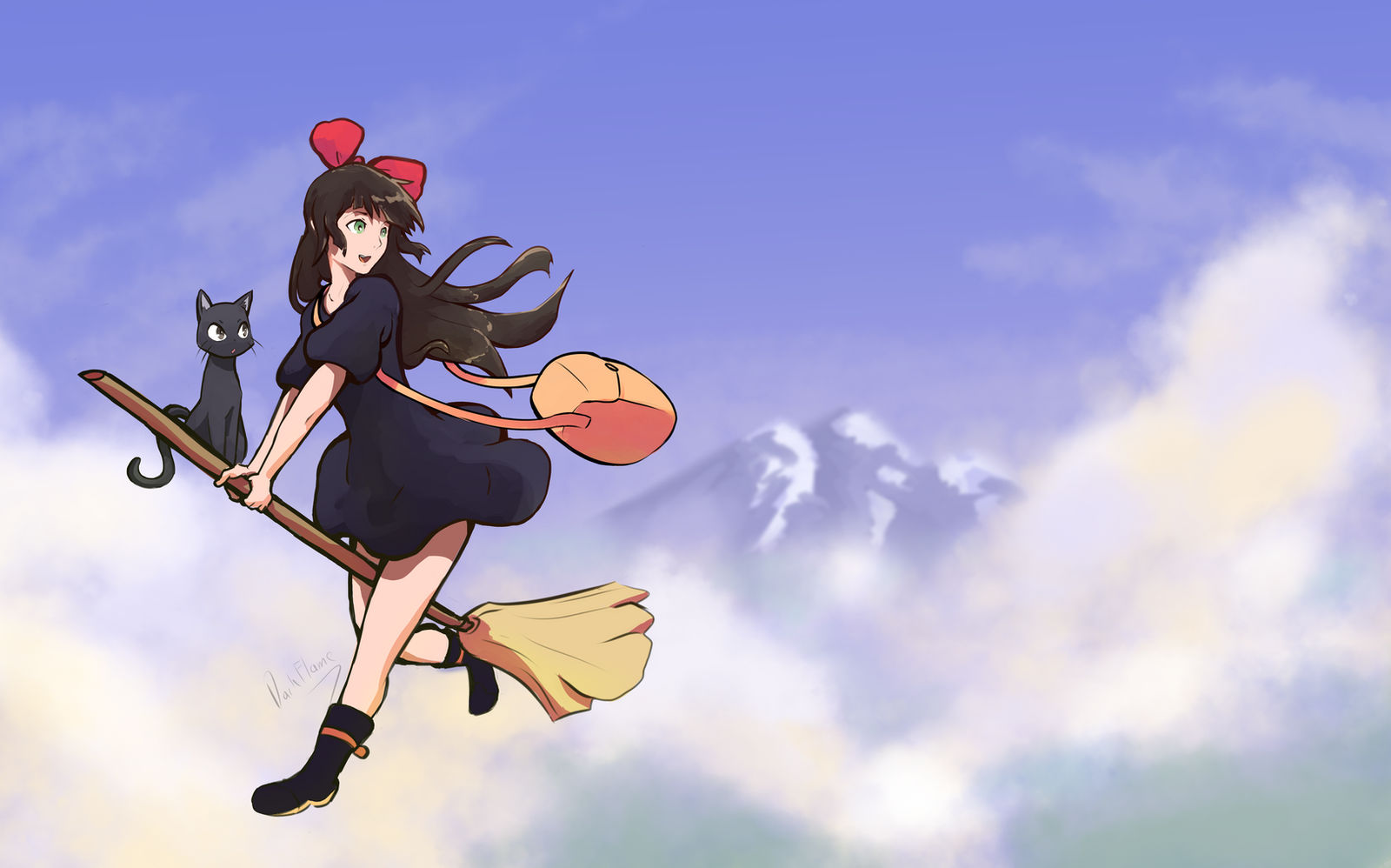 Flying Witch Makoto's Delivery Service