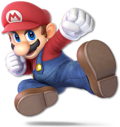 Super Smash Bros. Ultimate - 01 Mario - Render