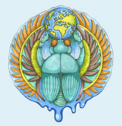 Earth Creation Scarab