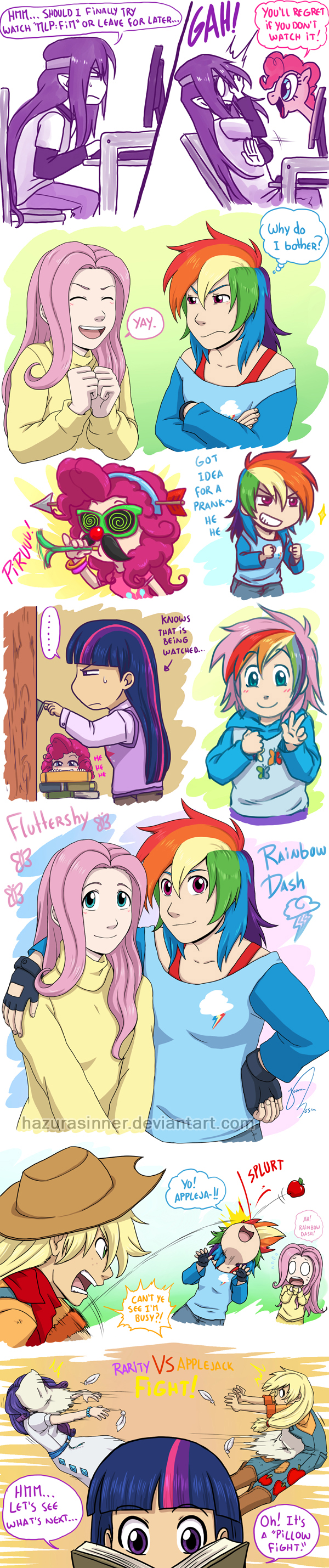 MLP:FiM Humanized Ponies